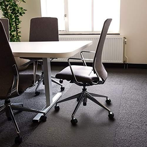 Floortex Polycarbonate Xxl Office Mat 60"" X 60"" For All Pile Carpets