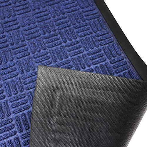 Floortex Doortex Ribmat Blue Heavy Duty Indoor And Outdoor Entrance Mat 32 X 48