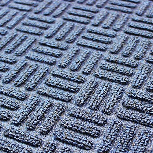 Floortex Doortex Ribmat Blue Heavy Duty Indoor And Outdoor Entrance Mat 32 X 48