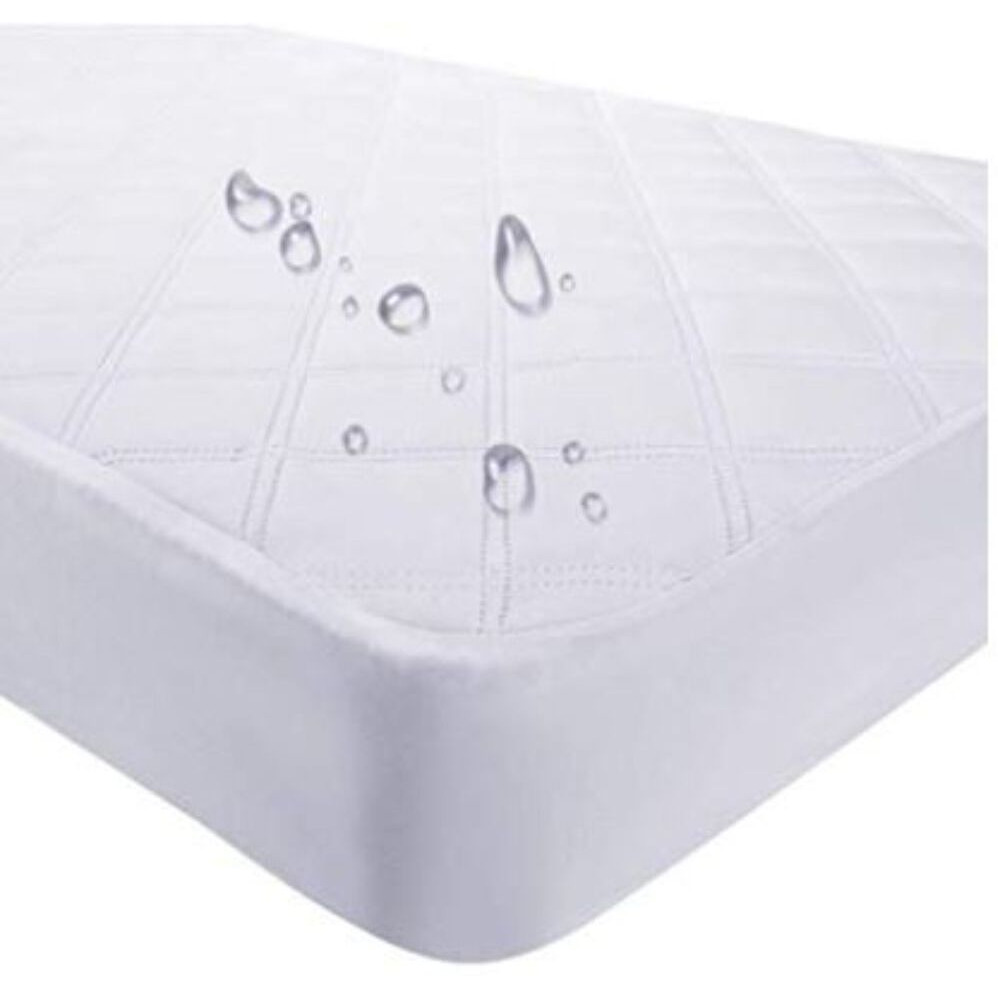 9"" Waterproof Bamboo Terry Crib Mattress Pad Liner Mattress Cover Only