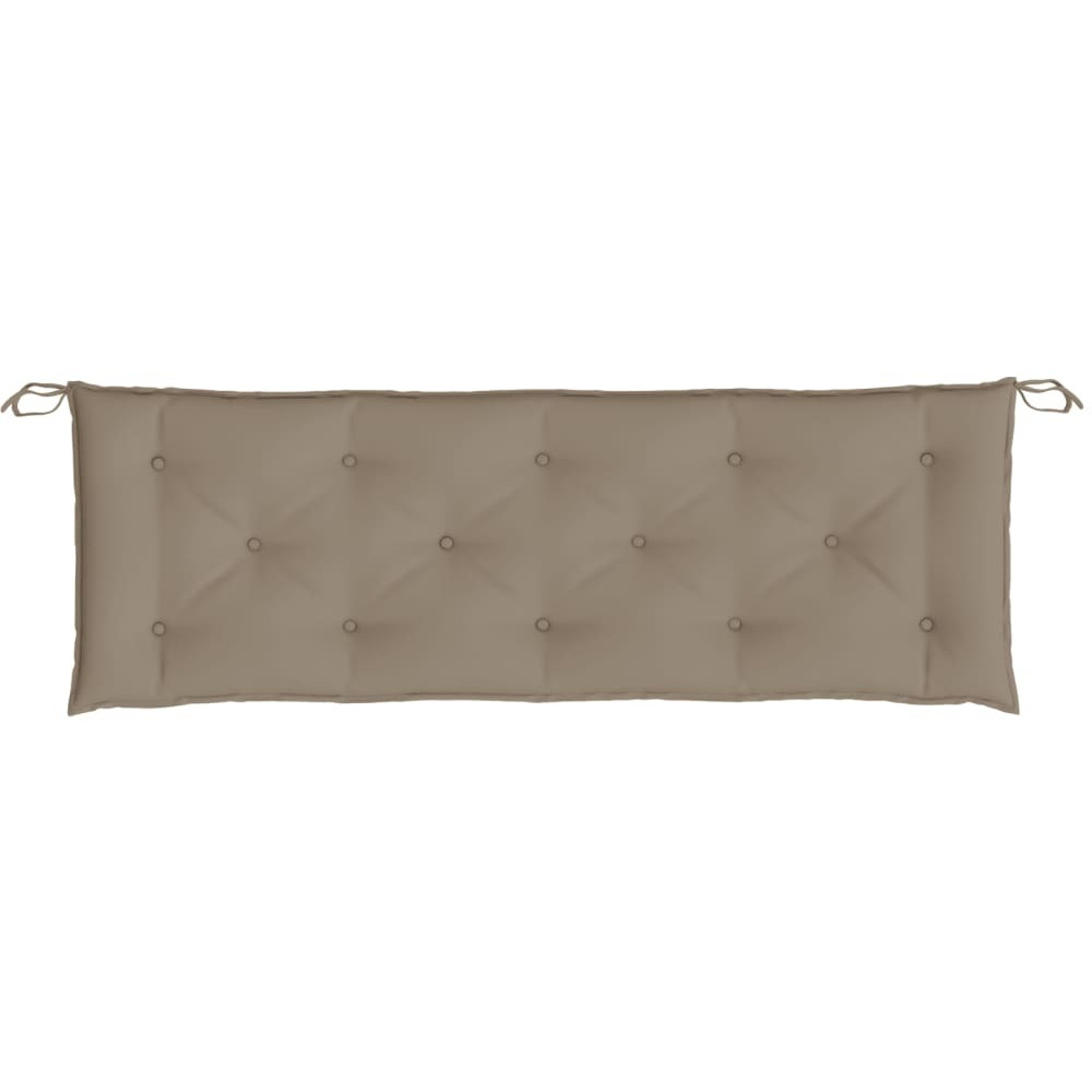 Vidaxl Garden Bench Cushion Taupe 59.1"&quotX19.7"&quotX2.8"" Fabric