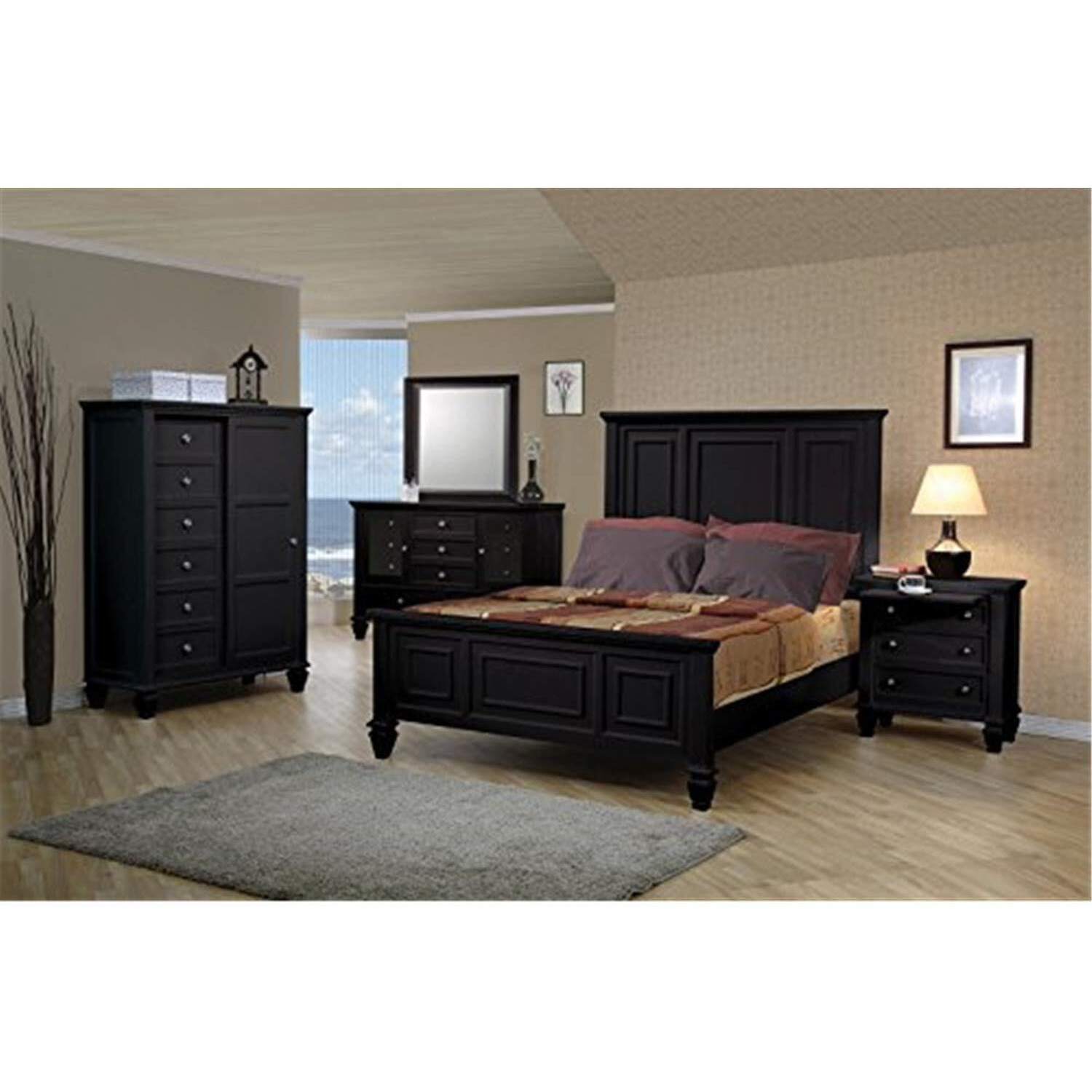 Queen Bed 5 Pc Set