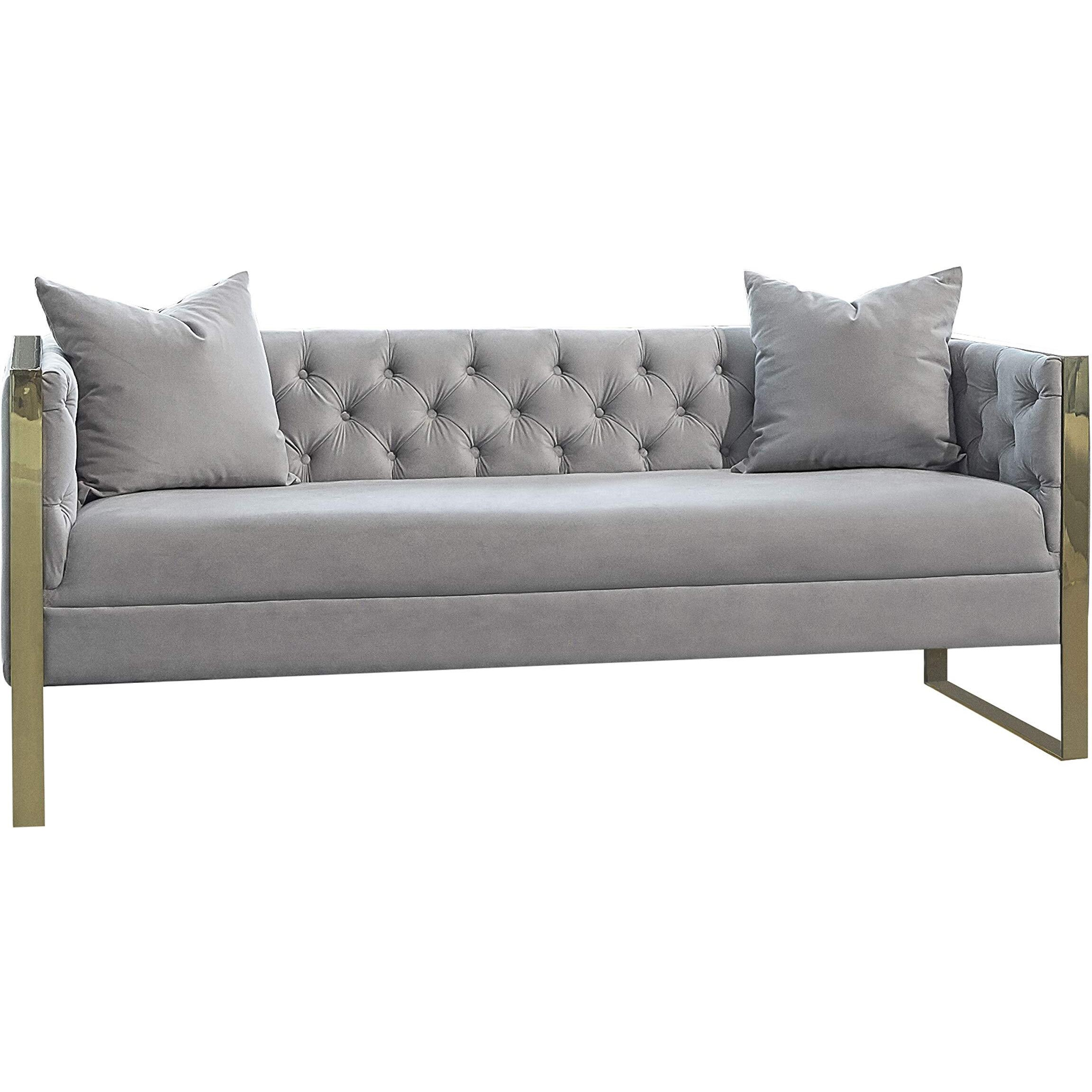 Eastbrook Tufted Back Sofa Grey