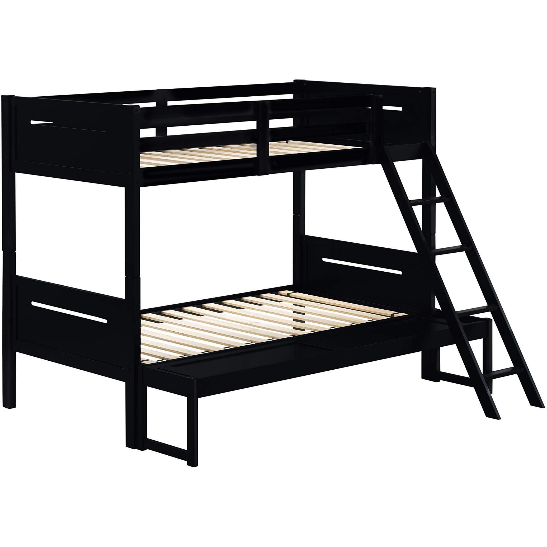 Littleton Twin Over Full Bunk Bed Black