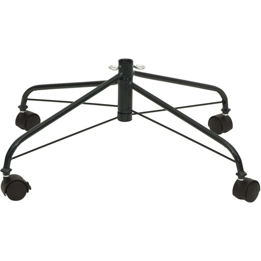 Vidaxl Christmas Tree Stand With Wheels 2X2X1 Ft