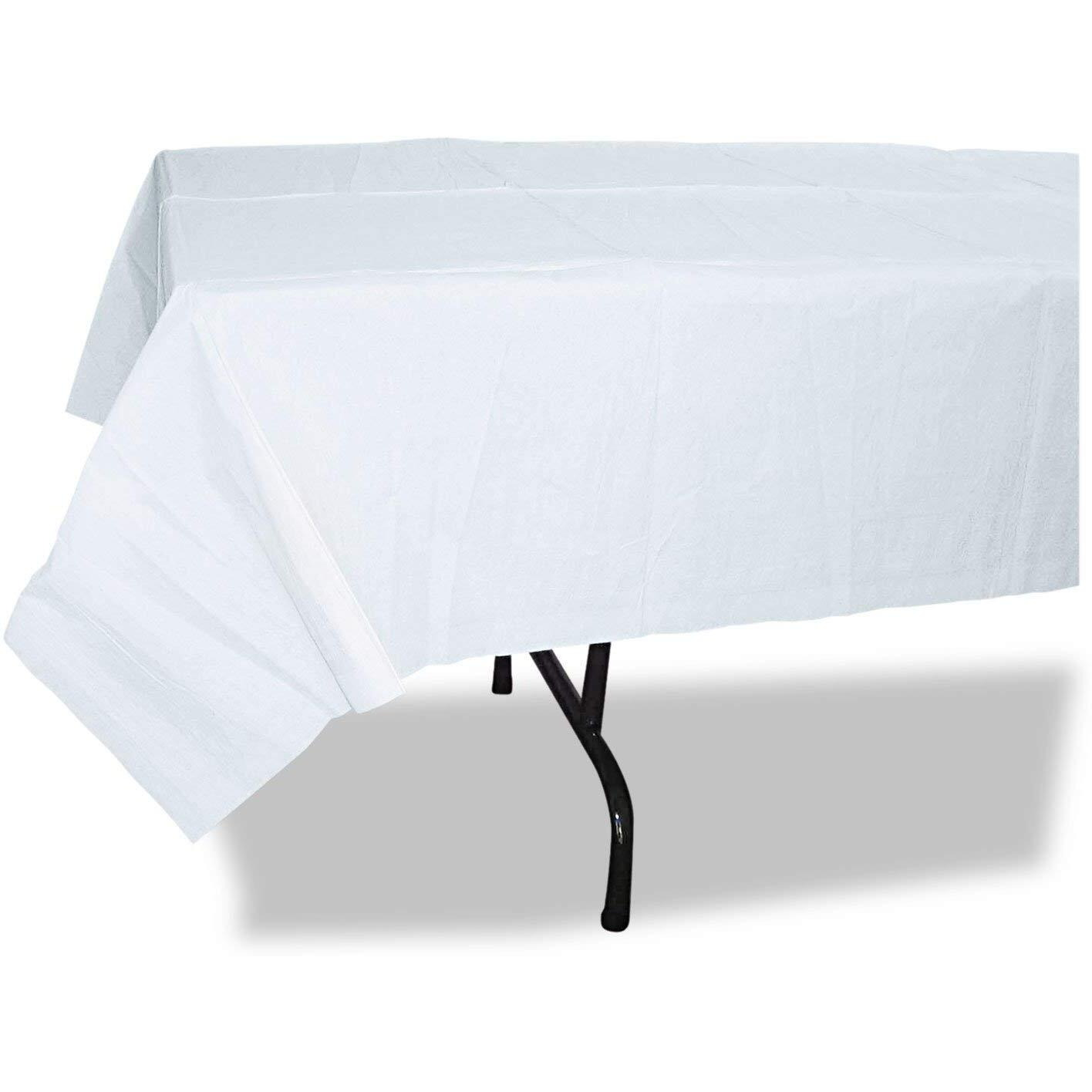 Tatco TCO31108 Paper Tablecover- Rectangular- 54 in. x 108 in.- 20-CT- White