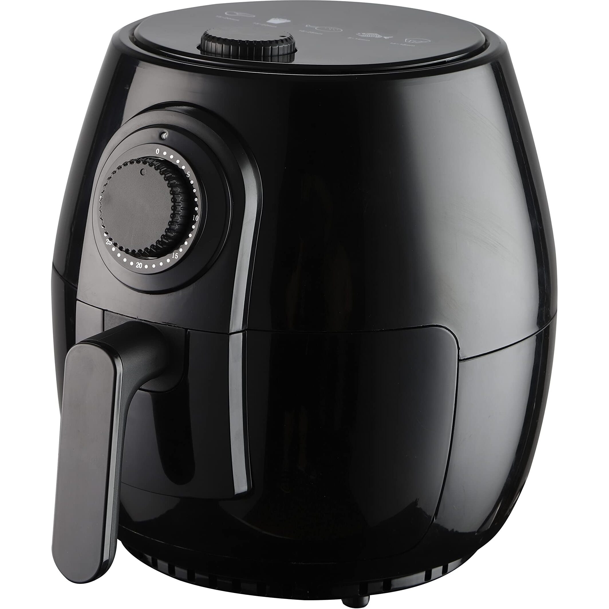 National 4.2 Qt Mechanical Air Fryer with 5 Preset Cooking Functions