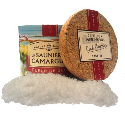 Le Saunier De camargue French Sea Salt - Fleur De Sel - case Of 6 - 125 gram(D0102H5KWB8)