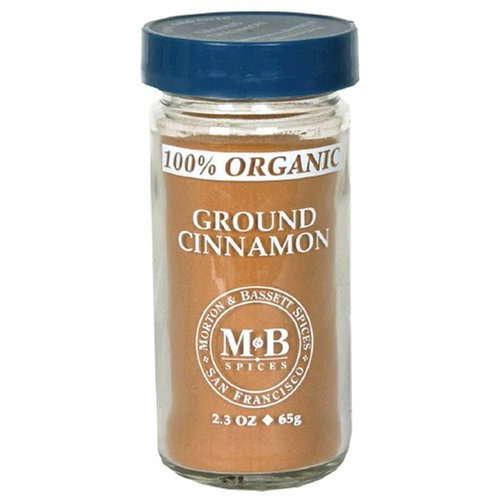 Morton And Bassett 100% Organic Ground Cinnamon - Case of 3 - 2.3 OZ(D0102HX338W.)