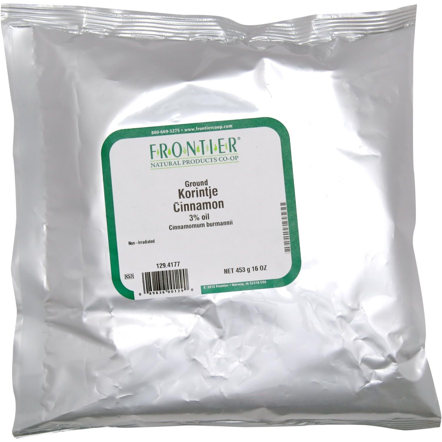 Frontier Herb cinnamon ground Korintje A grade - Single Bulk Item - 1lb(D0102H5KSV6)