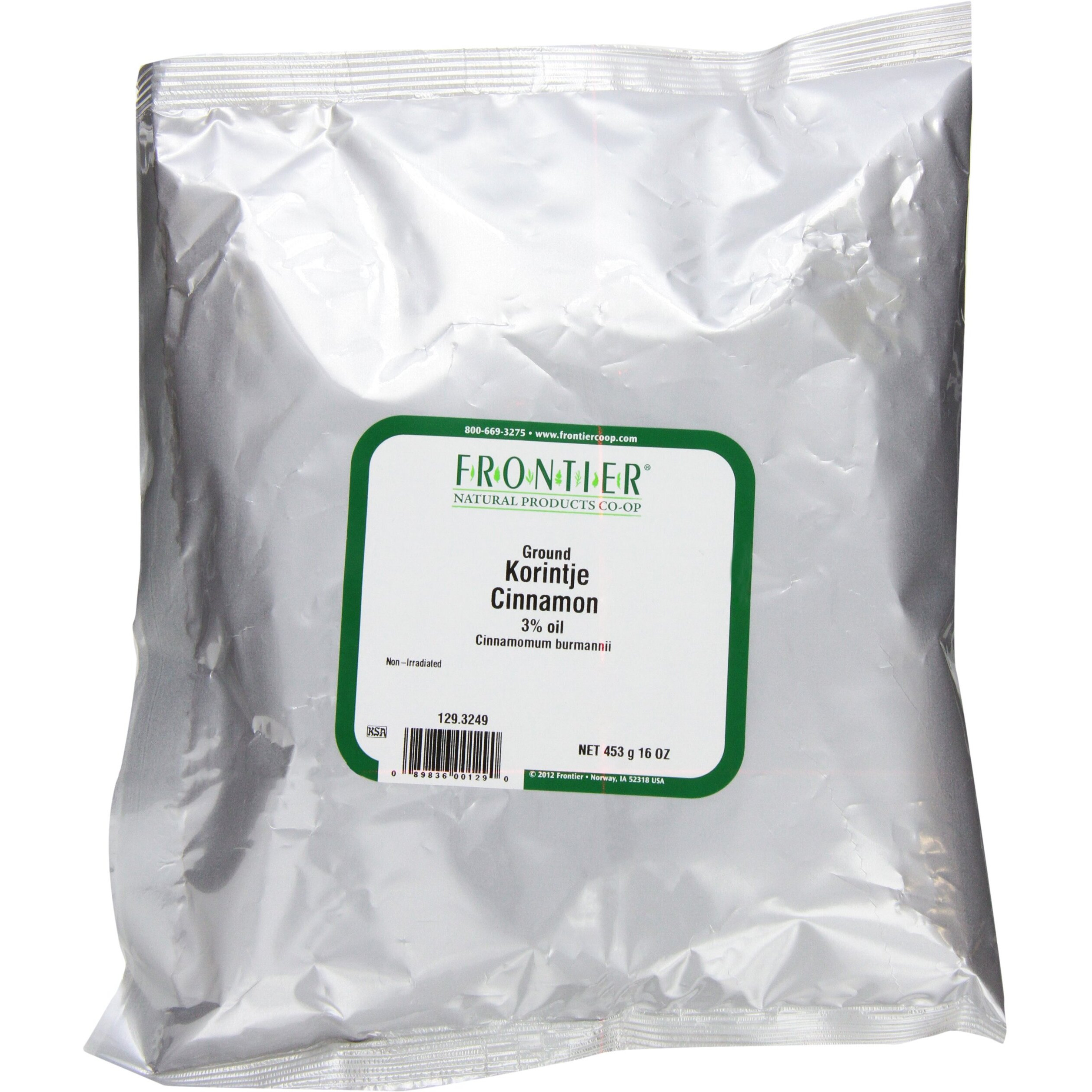 Frontier Herb cinnamon ground Korintje A grade - Single Bulk Item - 1lb(D0102H5KSV6)