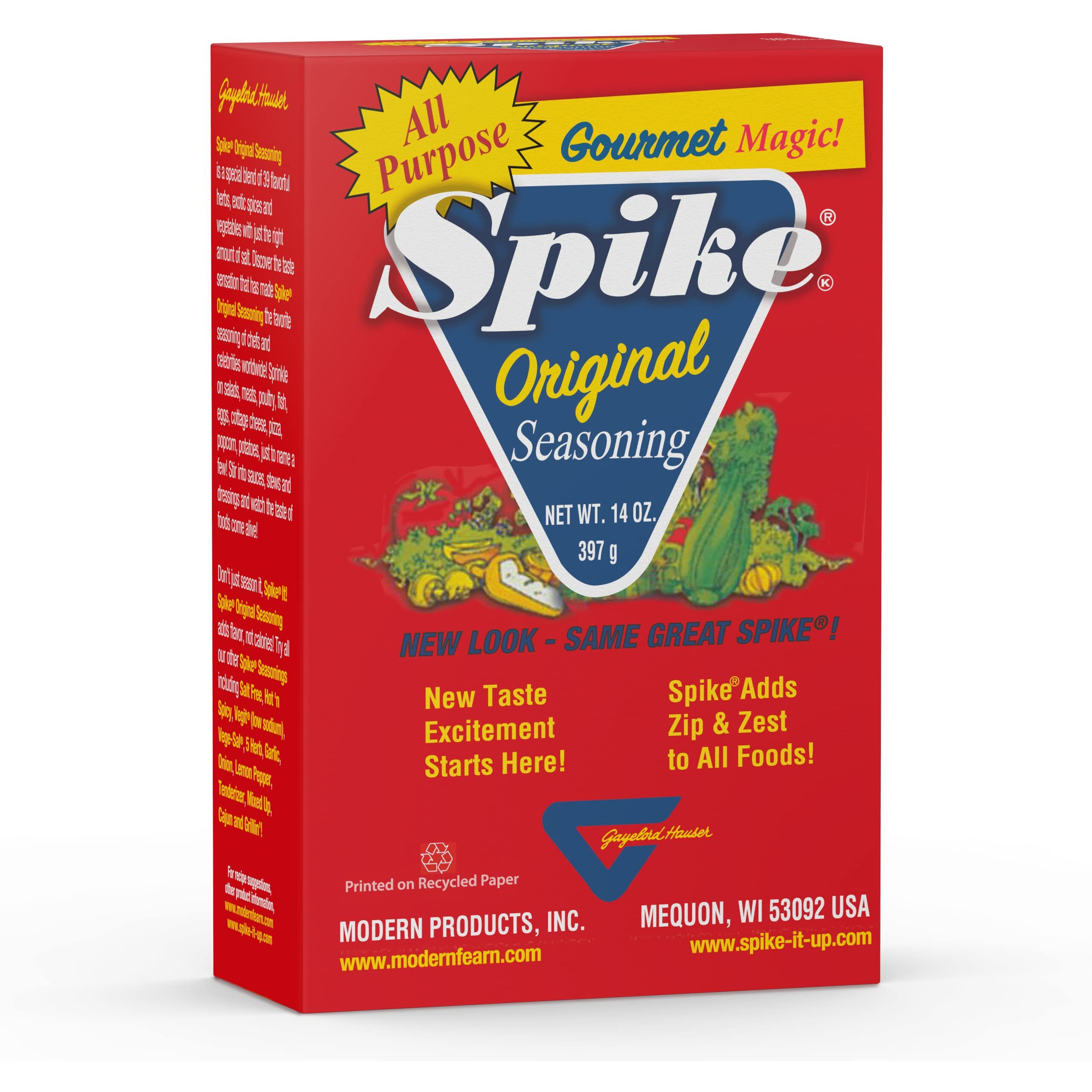 Modern Products Spike gourmet Natural Seasoning - Original Magic - Box - 14 Oz(D0102H5K928)