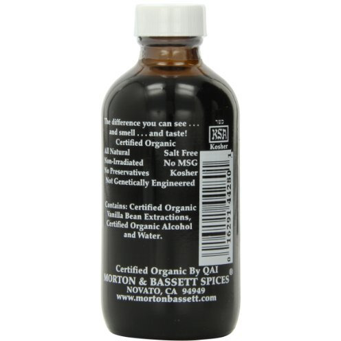 M&b Spices Organic Pure Vanilla Extract - case Of 3 - 4 Oz(D0102H5WT9X)