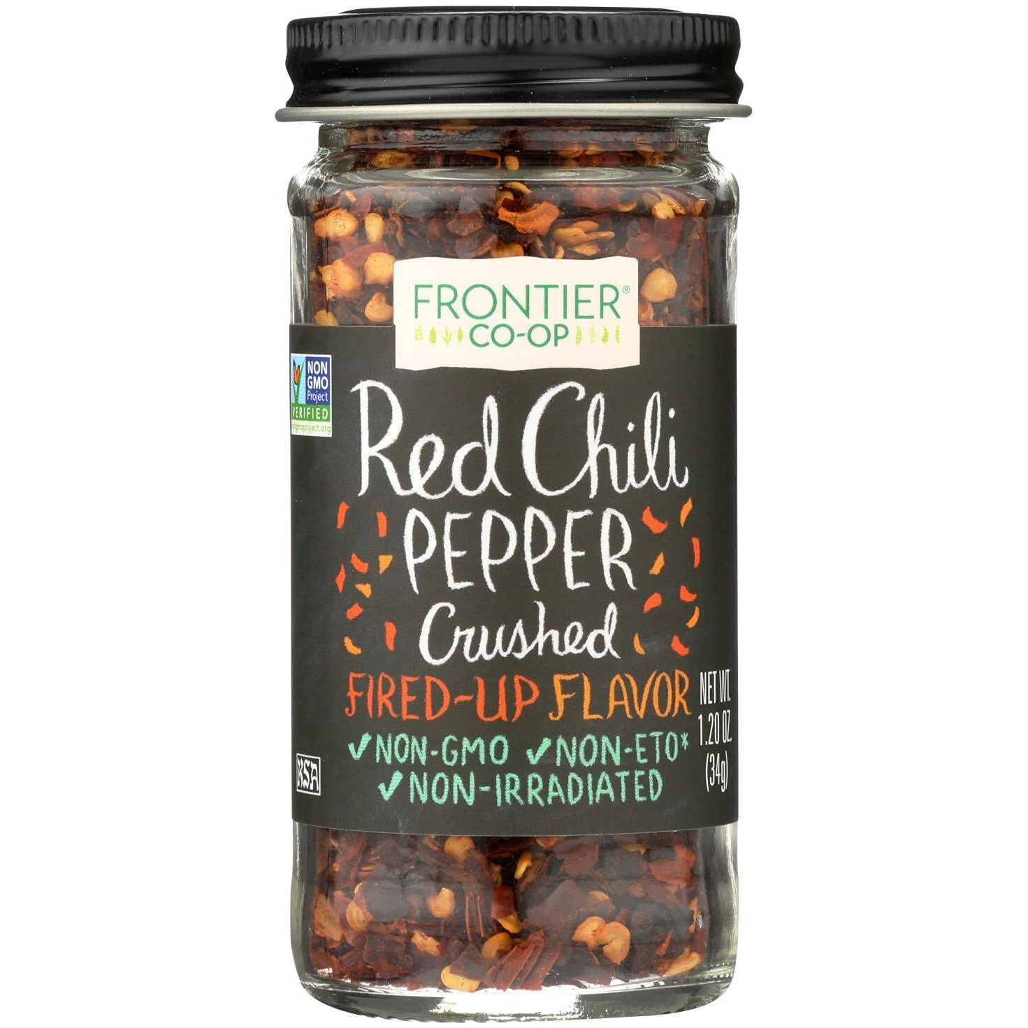 Frontier Herb Red chili Peppers - crushed - 12 Oz(D0102H5W8D8)