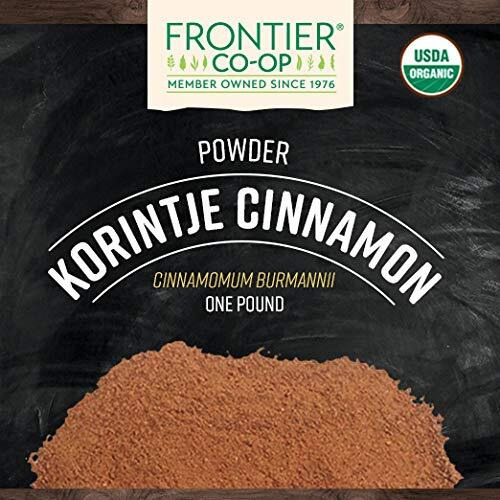 Frontier Herb cinnamon Organic ground Korintje A grade - Single Bulk Item - 1lb(D0102H5WZ22)