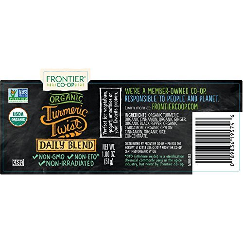 Frontier Natural Products coop - Daily Blend - certified Organic - 18 Oz(D0102H5NBHJ)