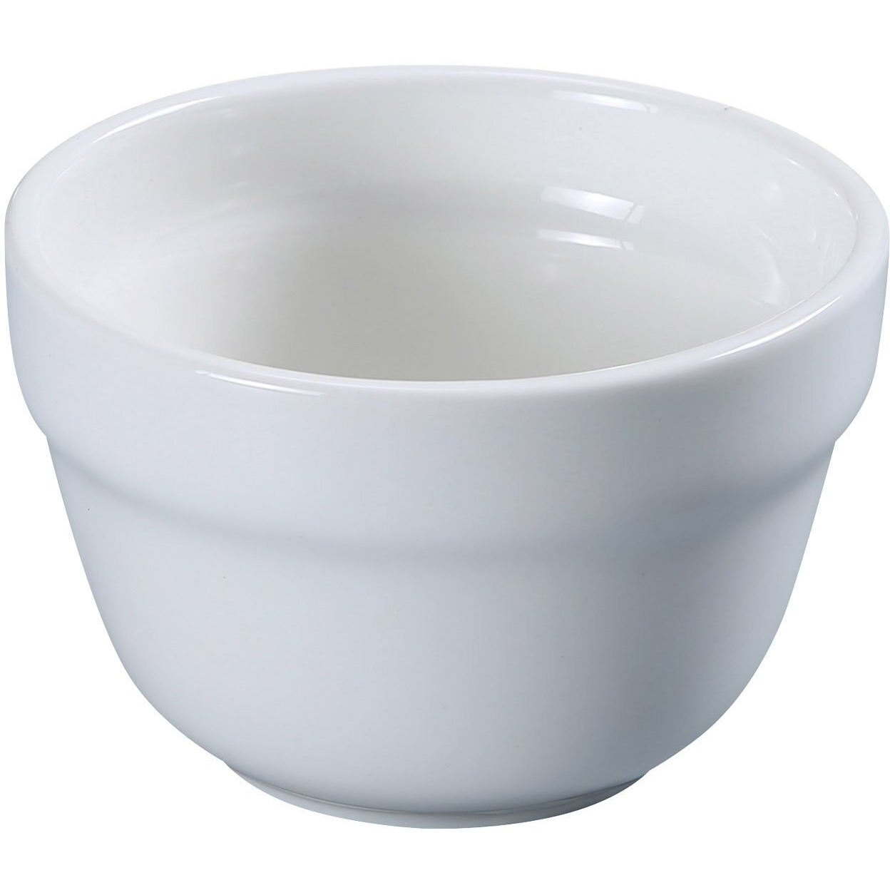 Yanco PS-4 Bouillon Cup, 7 oz Capacity, 3.75" Diameter, Porcelain, Bone White, Pack of 36