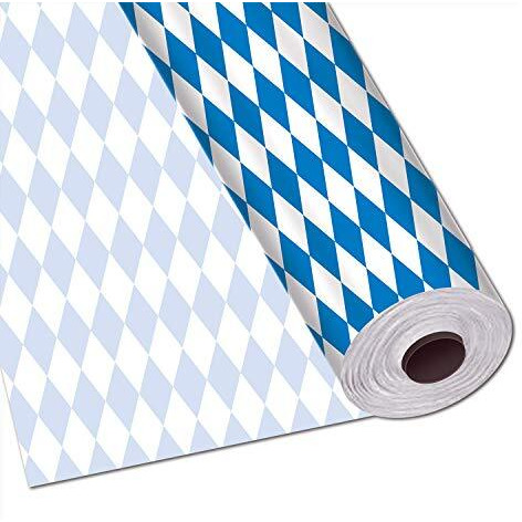 Beistle 57935 Plastic Oktoberfest Table Roll