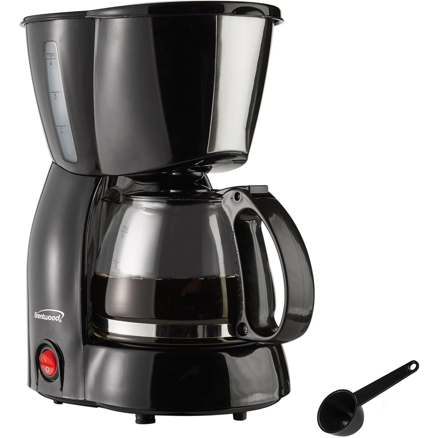 4 CUP COFFEE MAKER BLK