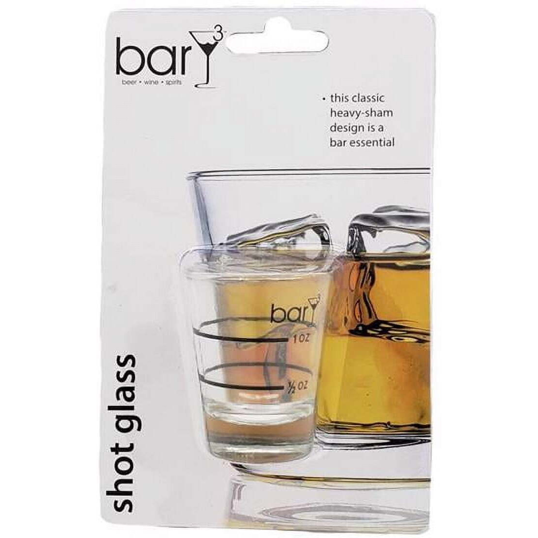 1.5 oz Clear Glass Shot Glass