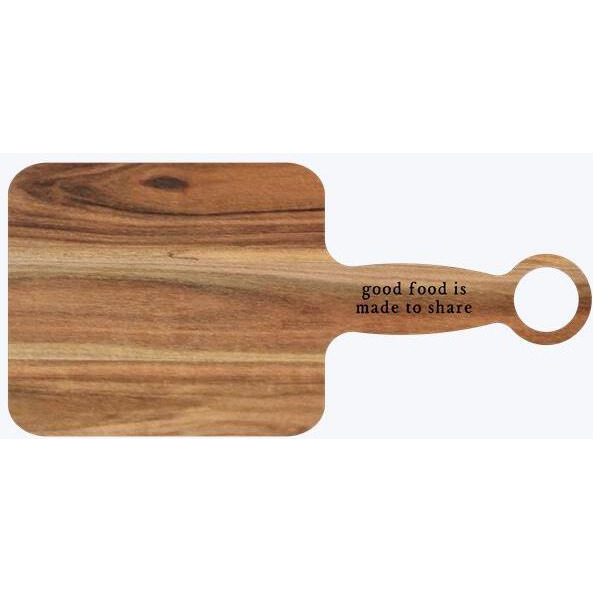 Wood Good Food Serving Board