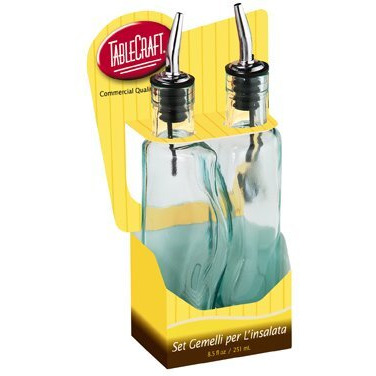 OIL & VINEGAR SET GLASS (Pack of 1)