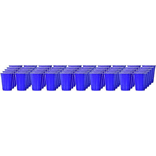 Dart Solo Party Plastic Cold Drink Cups ,CUP,PLASTIC,BLUE16OZ,50PK