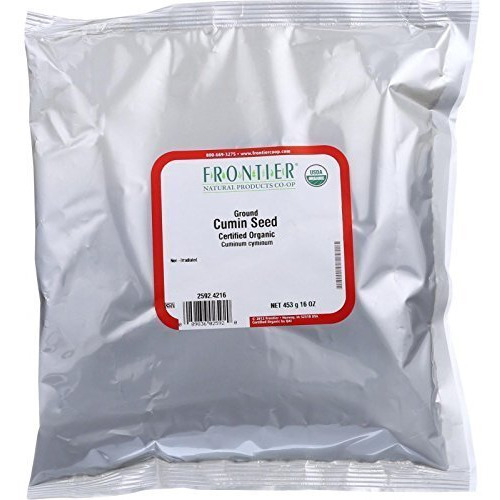 Frontier Herb Cumin Seed Powder Organic Ground - Single Bulk Item - 1LB(D0102HP6GPV.)