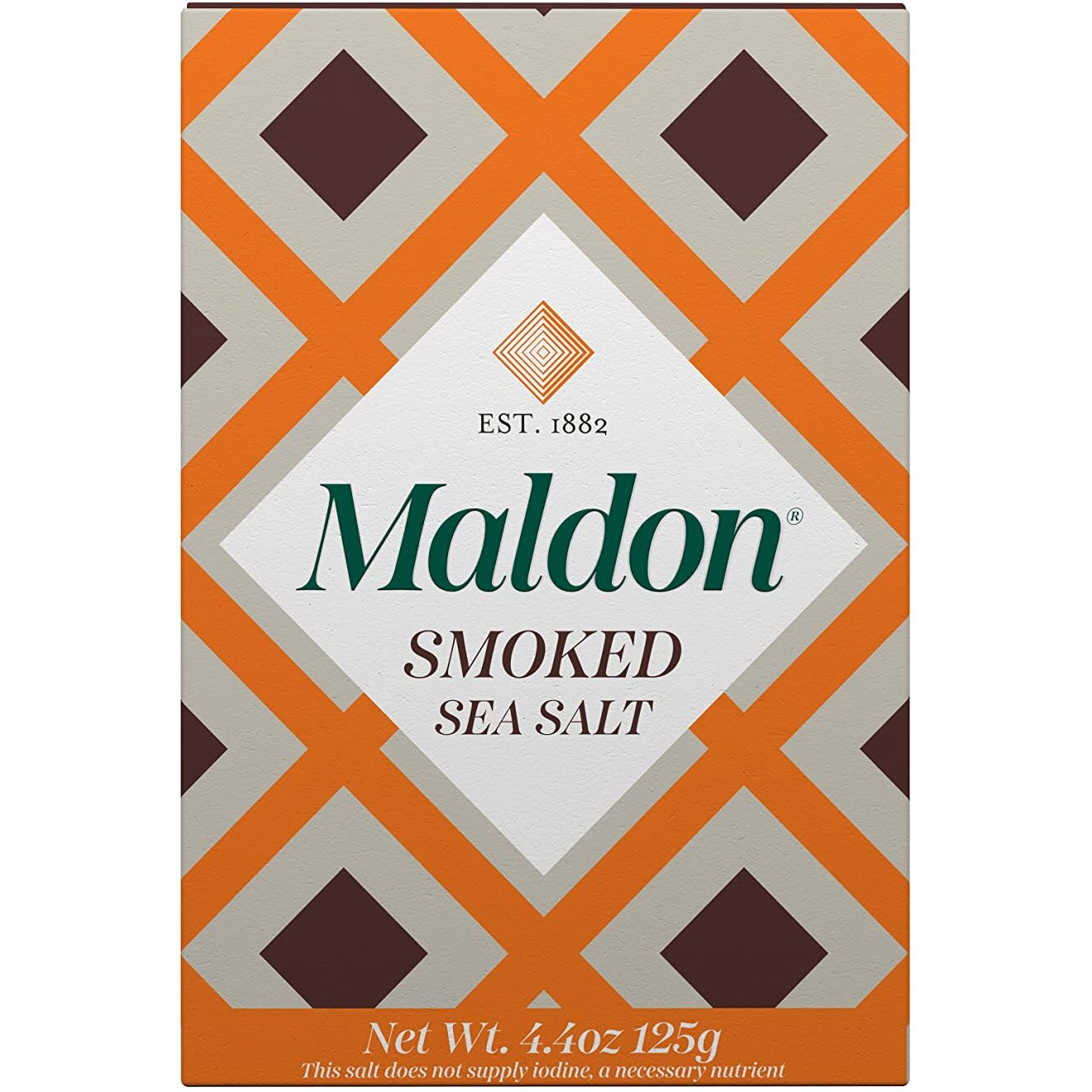 Maldon Flakes - Smoked Sea Salt - Case of 6 - 4.4 oz.(D0102HXR1RW.)