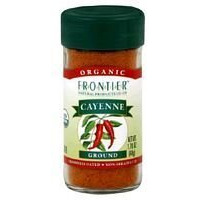 Frontier Herb cayenne - Organic - ground - 30000 Hu - 17 Oz(D0102H5K5K6)