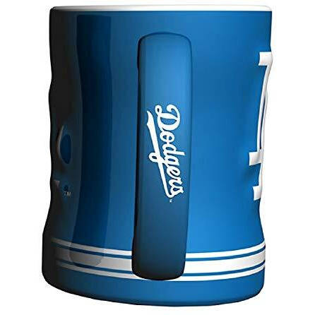 Los Angeles Dodgers Coffee Mug - 14oz Sculpted Relief