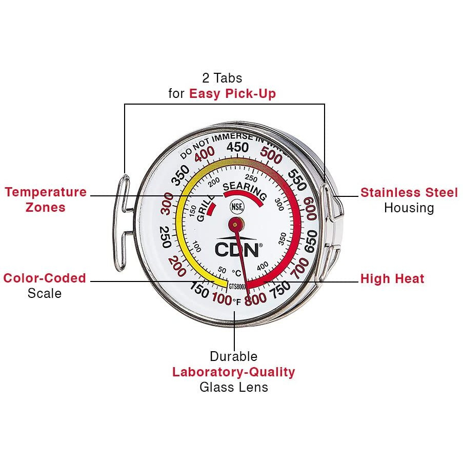 cDN gTS800X ProAccurate grill Surface Thermometer