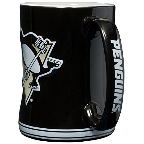 Pittsburgh Penguins Coffee Mug - 14oz Sculpted Relief