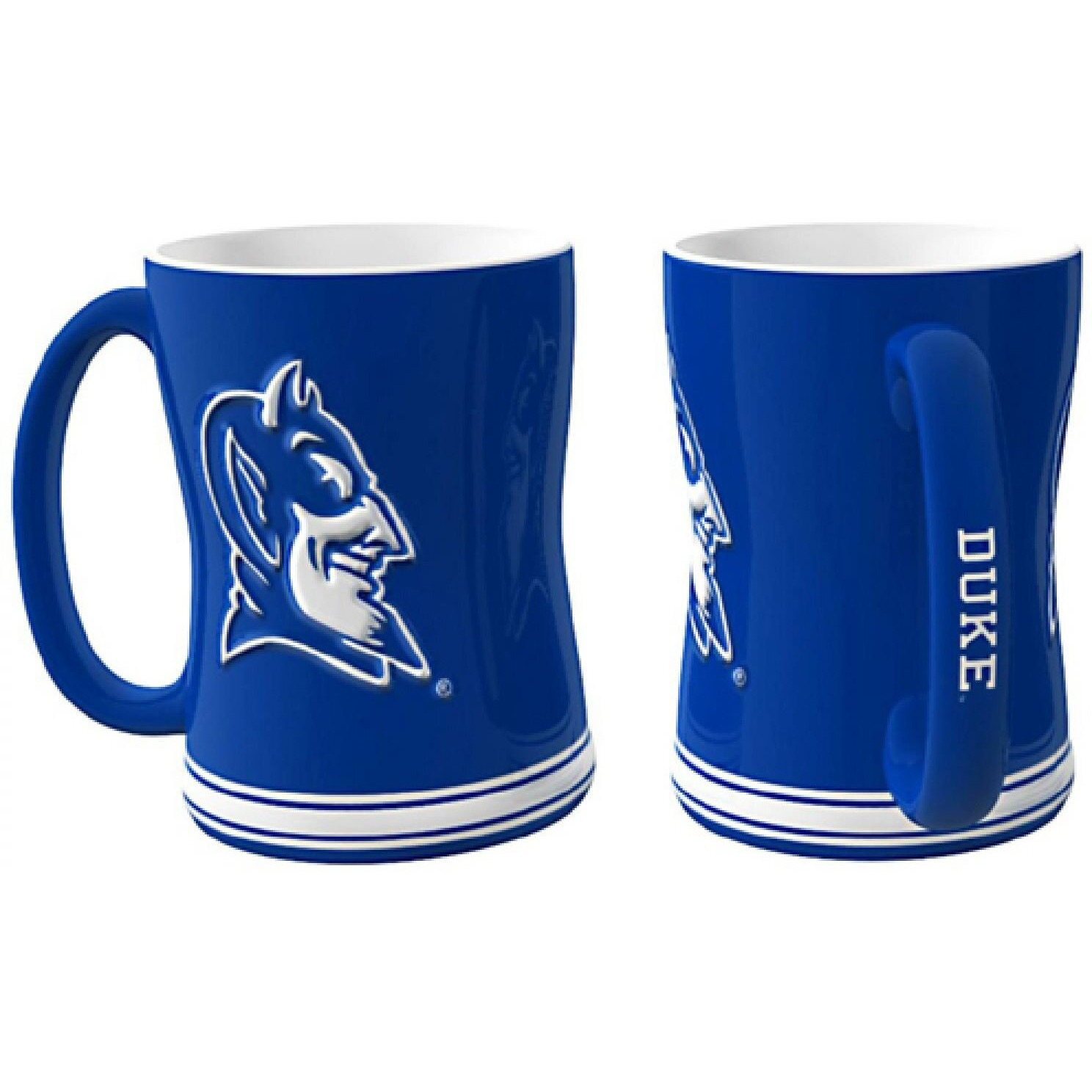 Duke Blue Devils Coffee Mug - 14oz Sculpted Relief