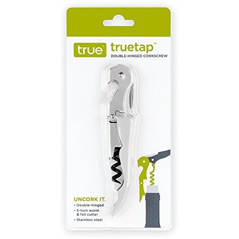 TruetapDouble-Hinged Corkscrew in White