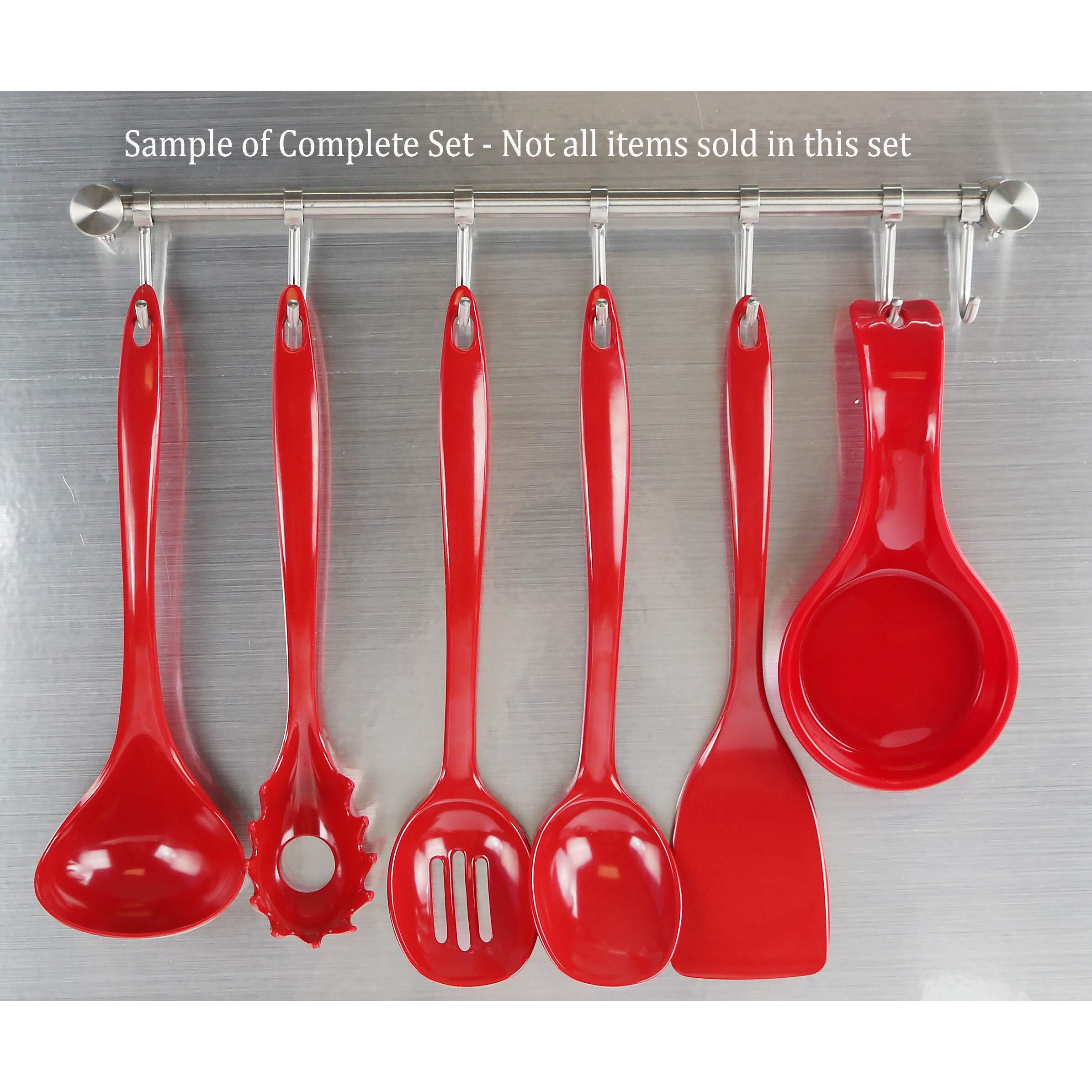 Reston Lloyd Melamine Spoon Set- Red