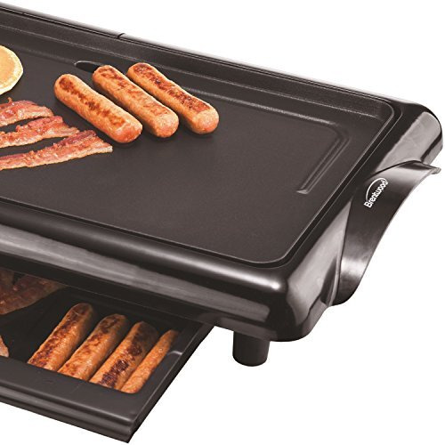 1400w Electric Griddle Black