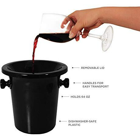 Spittoon Wine Tasting Dump Bucket