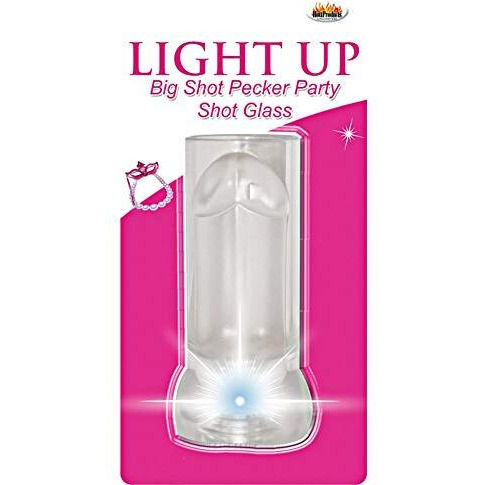 Bachelorette BIG SHOT Light up Glass