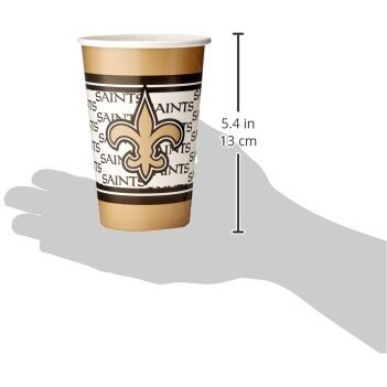 New Orleans Saints Disposable Paper Cups