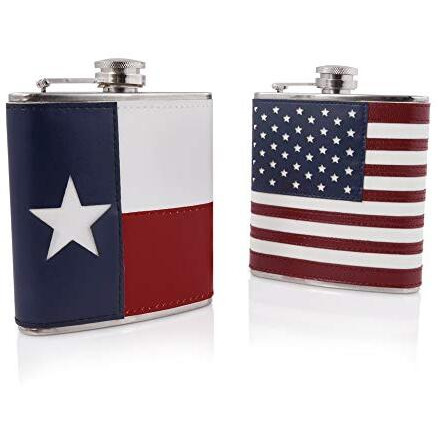 Texas Flag Flask