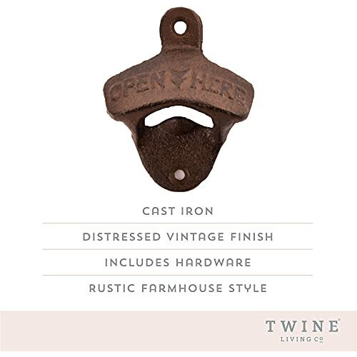 Wall Mounted Bottle Opener by Twine