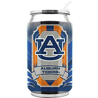 Auburn Tigers Stainless Steel Thermo Can - 16.9 ounces - Special Order