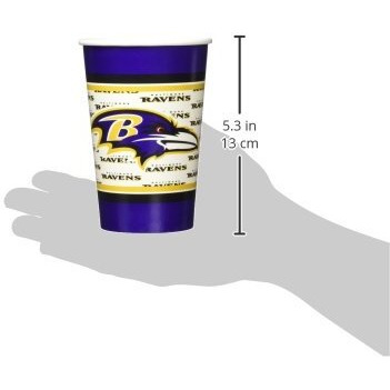 Baltimore Ravens Disposable Paper Cups