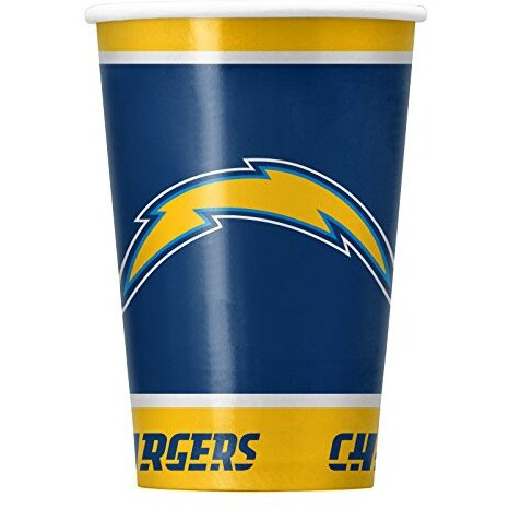 Los Angeles Chargers Disposable Paper Cups