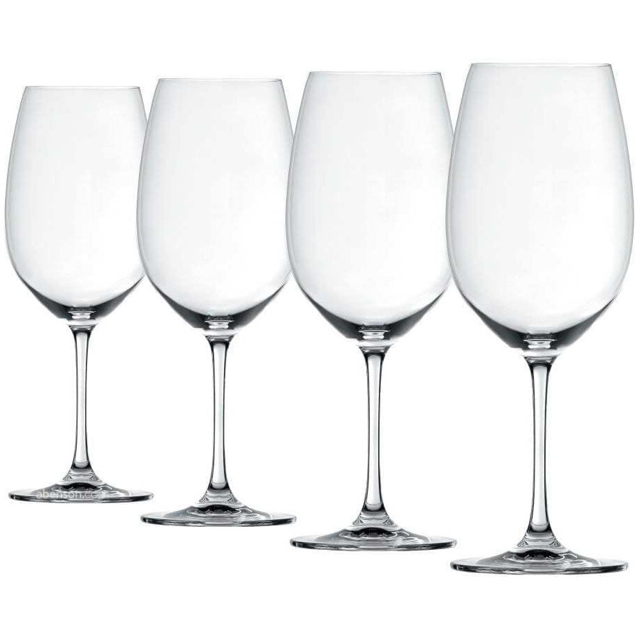 Spiegelau 4720177 25 oz Spiegelau Salute Bordeaux Glass  Set of 4