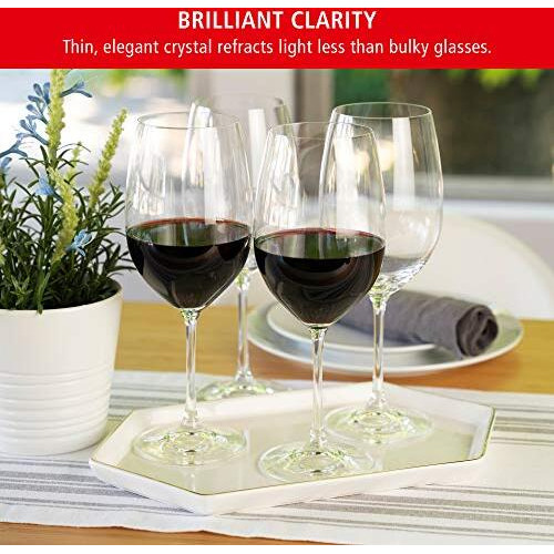 Spiegelau 4720177 25 oz Spiegelau Salute Bordeaux Glass  Set of 4