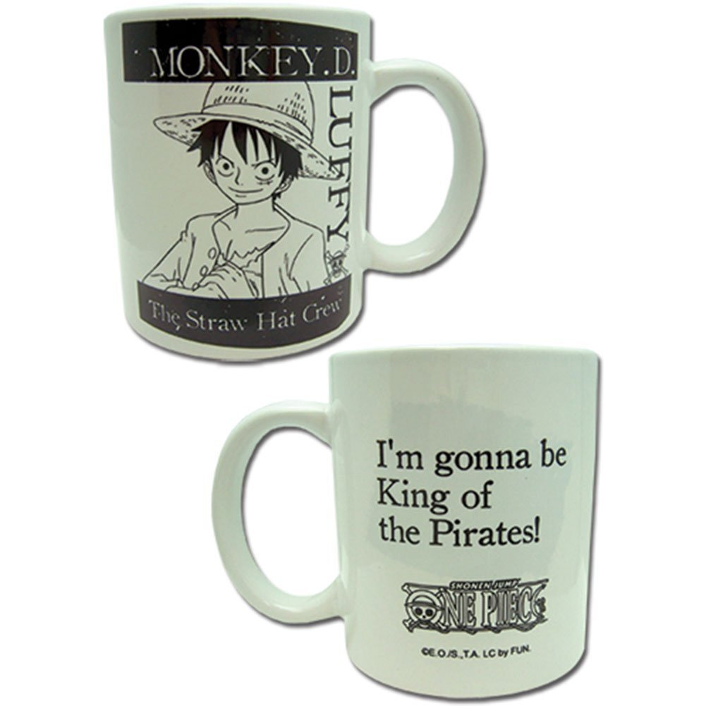 One Piece Luffy the King of the Pirates 12oz ceramic Mug