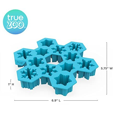 Snowflake Silicone Ice Cube Tray by TrueZoo