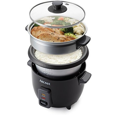 Aroma ARC-363-1NGB 6-Cup Pot Style Rice Cooker